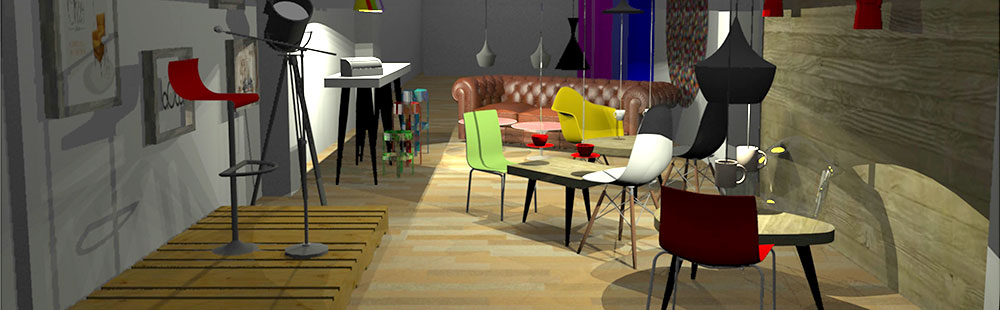 Diseño de Interiores se expone en La Oca