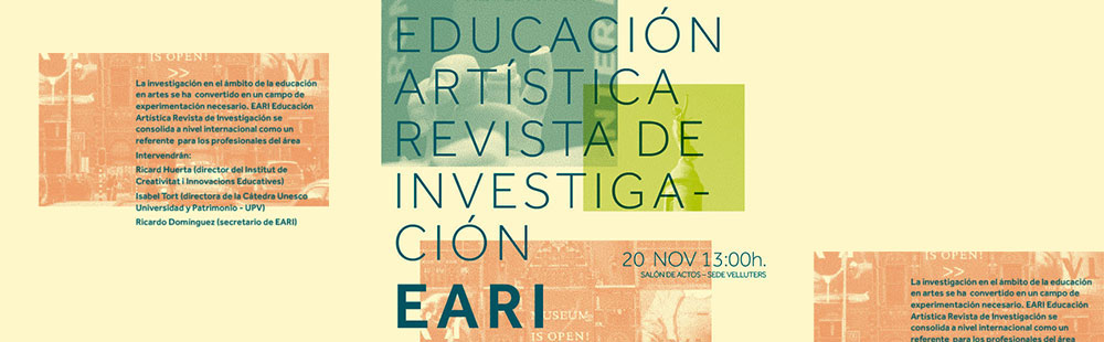Presentació d’EARI, revista d’investigació artística