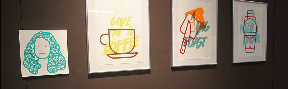 Exposició de serigrafia del «Taller d’estampació»